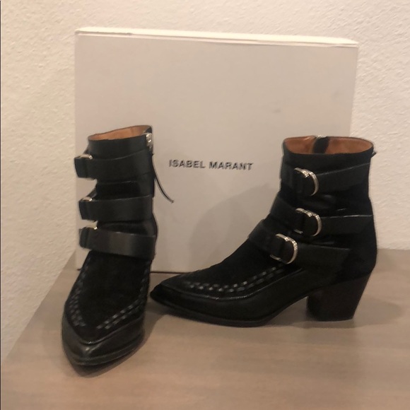 Isabel Marant Dickey Mod Boots Sz 36 